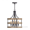 Vintage Lantern Pendant Chandelier Light For Foyer